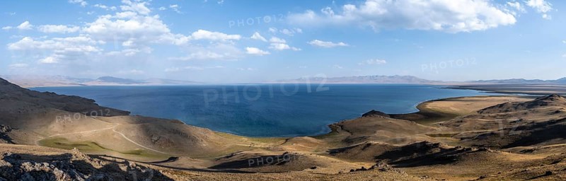 Highlands, Song Kul mountain lake, Naryn region, Kyrgyzstan, Asia