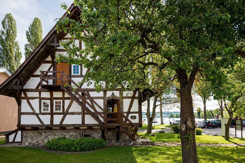 Lake Dwellings Museum, Wangen, Lake Constance peninsula Höri, Lake Constance, Baden-Württemberg, Germany, Europe