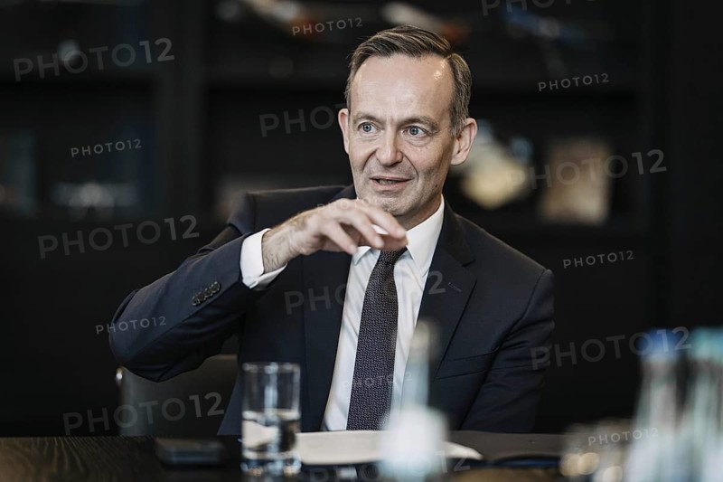 Volker Wissing (FDP), Federal Minister of Transport and Digital Affairs, recorded during an interview in Berlin, 2 October 2024, Berlin