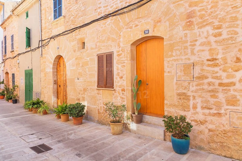 Alcudia old town, Alcudia, Mallorca, Balearic Islands, Spain, Europe