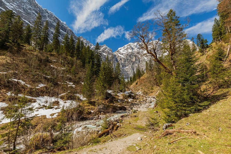 Enger-Grund creek, Eng valley, Austria, Europe