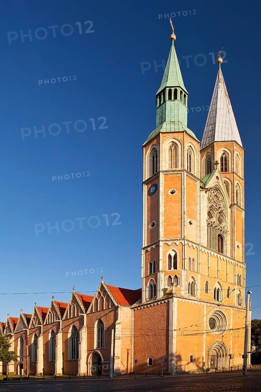 St. Katharinen or Katharinenkirche, Protestant-Lutheran church on Hagenmarkt, Braunschweig, Lower Saxony, Germany, Europe