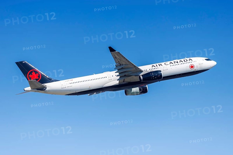 An Air Canada Airbus A330-300 aircraft with the registration C-GFAF at the airport in Frankfurt, Germany, Europe
