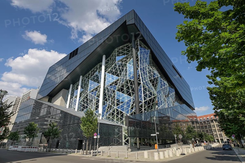 New Springer-Verlag building, Axel-Springer-Straße, Zimmerstraße, Kreuzberg, Friedrichshain-Kreuzberg, Berlin, Germany, Europe