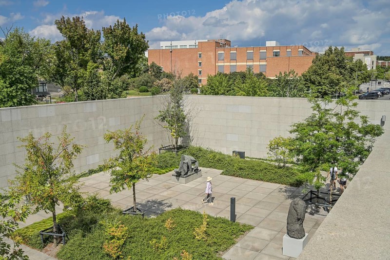 Sculpture Garden, Neue Nationalgalerie, Potsdamer Straße, Mitte, Berlin, Germany, Europe