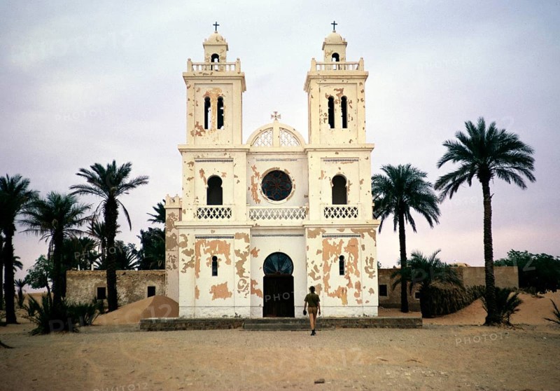 Church of Saint Joseph, built by Pierre Foucauld, El Golea, today El Menia, Algeria, North Africa, 1973, Africa
