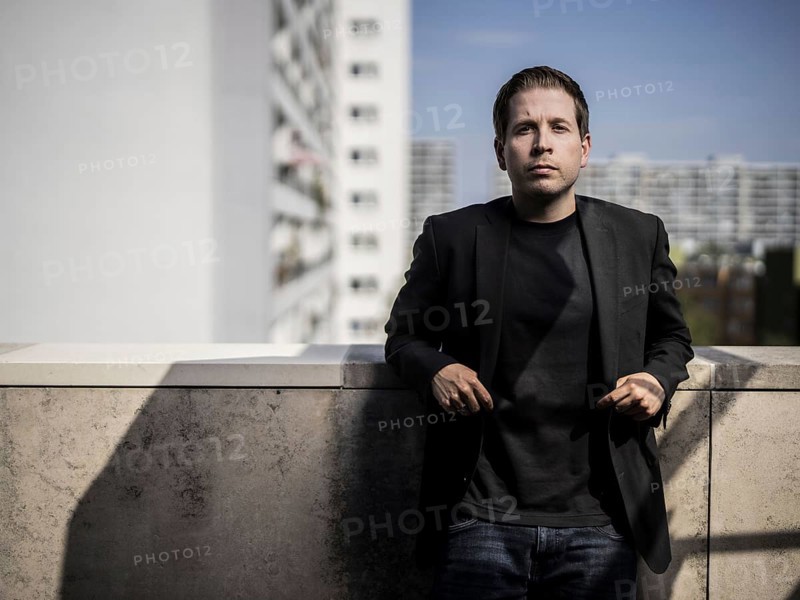 Kevin Kuehnert, SPD General Secretary, recorded in Berlin, 20/08/2024 during an interview