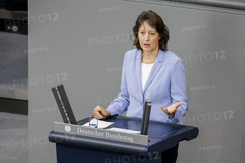 Dr Astrid Mannes, CDU/CSU, Member of the Bundestag, speaks in the plenary session of the Bundestag. Berlin, 04.07.2024