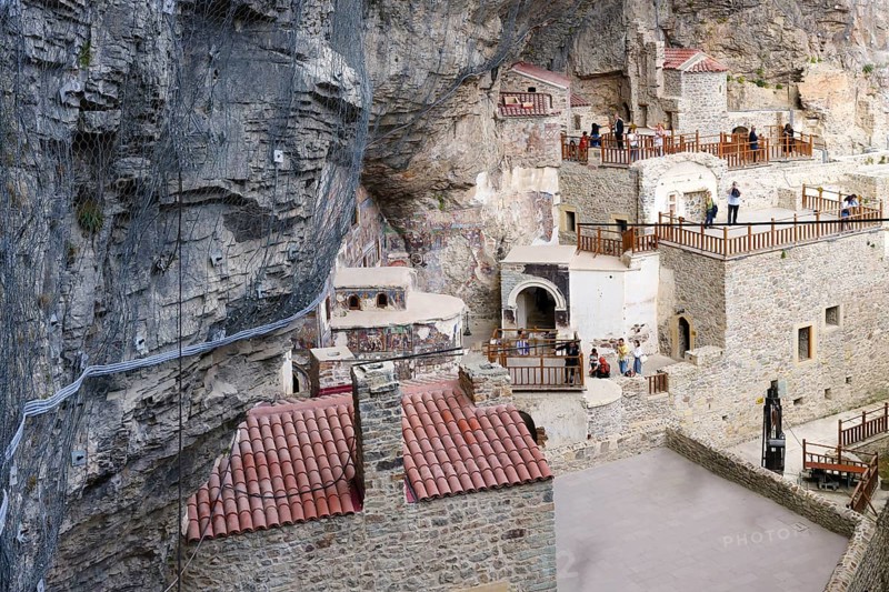 Greek Orthodox Sumela Monastery, Trabzon, Turkey, Asia
