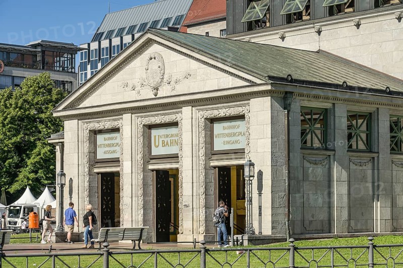 Train station, Wittenbergplatz, Schöneberg, Berlin, Germany, Europe