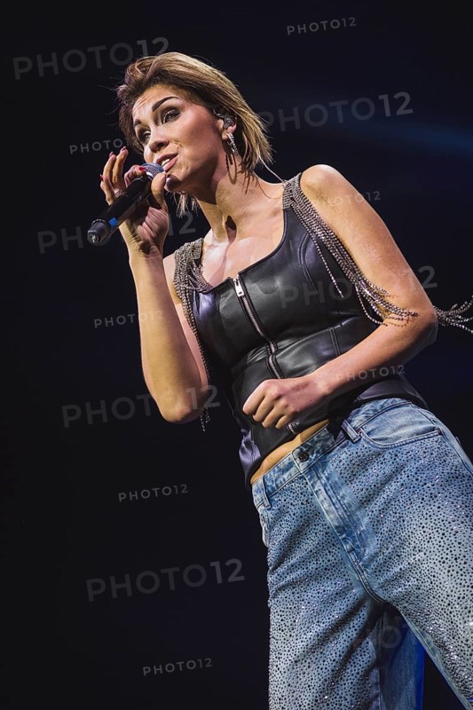 Anna-Maria Zimmermann at the Schlagernacht des Jahres live on Das Original Tour in the Berlin Uber Arena on 16 November 2024