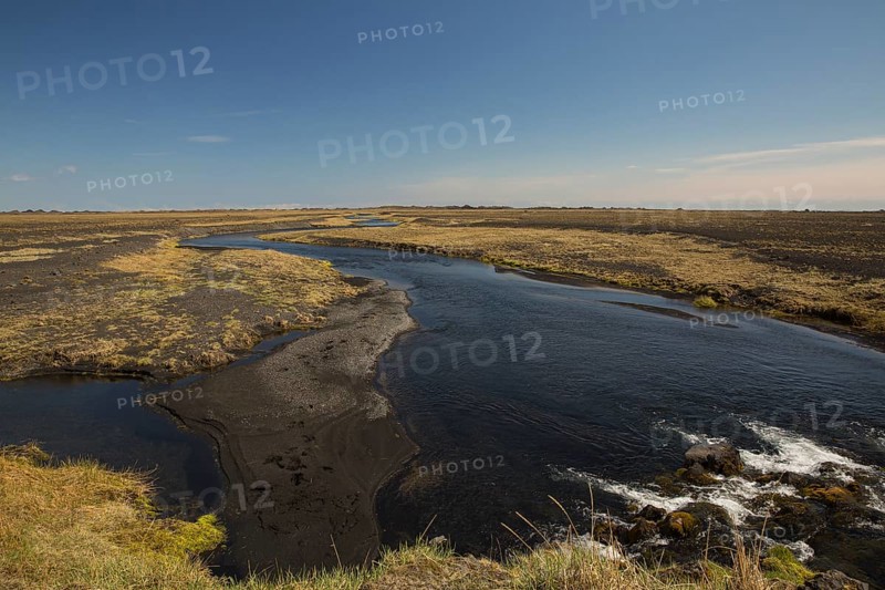 Austari-Kaelir river, seen from the Ring Road (Hringvegur), S Iceland