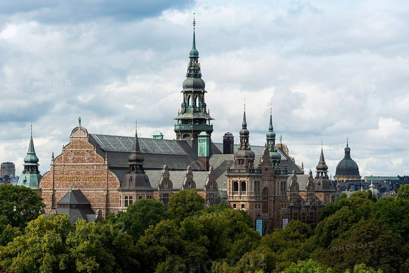The Nordic Museum, building, Djurgarden, metropolis, travel, city trip, tourism, city centre, centre, history, city history, old town, historical, Scandinavia, Stockholm, Sweden, Europe
