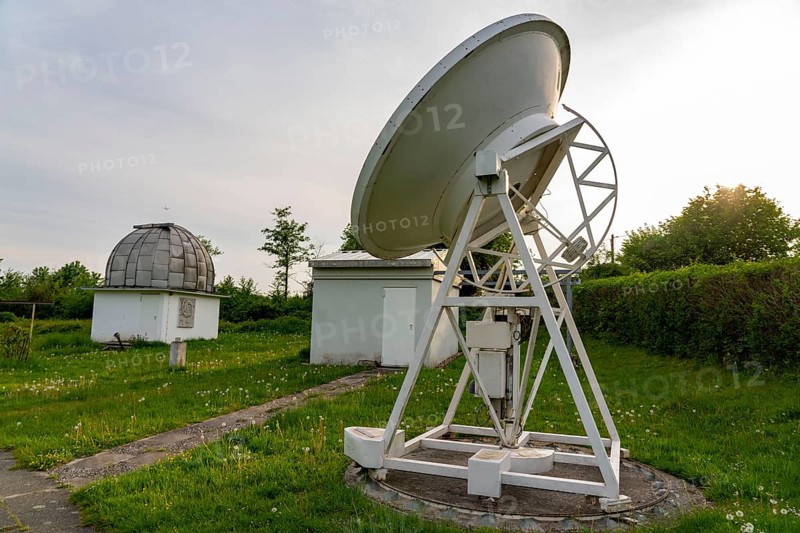 Walter Hohmann Observatory, public observatory, operated by an association, in the Schuir district, in Essen, North Rhine-Westphalia, Germany, Europe