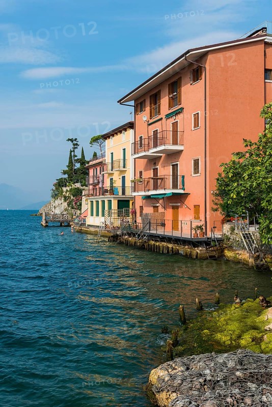 Malcesine, travelling, tourism, architecture, house, mediterranean, Lake Garda, Italy, Europe