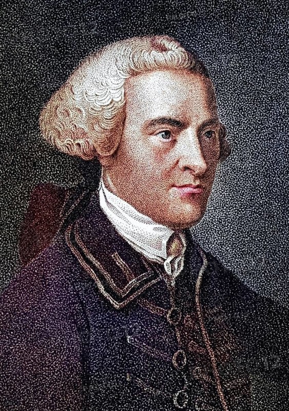 John Hancock, 1737 to 1793, American statesman and founding father Signer of the Declaration of Independence Nineteenth-century engraving by JB Longacre after a painting by Copley, Historical, digitally restored reproduction from a nineteenth-century original, Record date not stated