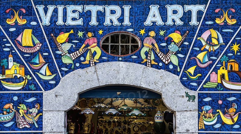 Ceramics and porcelain from Vietri sul Mare, Amalfi Coast, Salerno, Campania, Italy, Europe