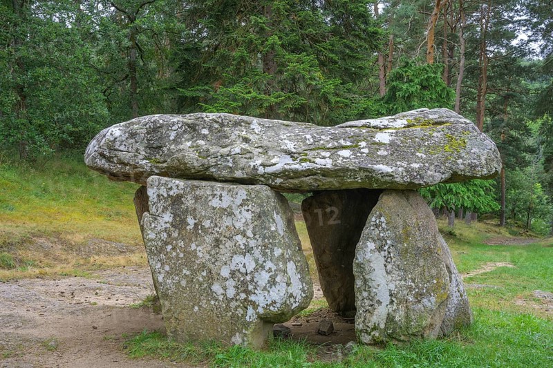Dolmens of Saint-Nectaire, Département Puy-de-Dôme, France, Europe