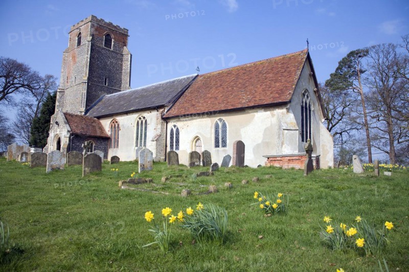 Church of Saint Peter, Blaxhall, Suffolk, England, UK