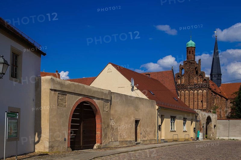 MühlbergElbe is a town on the Elbe River in the district of Elbe Elster in southern Brandenburg. Marienstern Monastery, Mühlberg, Brandenburg, Germany, Europe