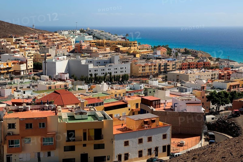 Morro Jable town, Jandia peninsula, Fuerteventura, Canary Islands, Spain, Europe