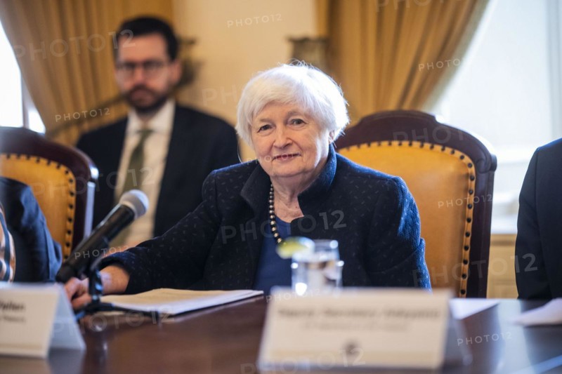 Trip of the Federal Minister of Economics and Climate Protection Robert Habeck to the USA from 06-10 March 2024 Meeting with U.S. Secretary of the Treasury Janet Yellen, U.S. Department of the Treasury in Washington, 07 March 2024