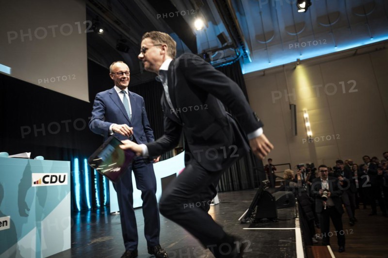 CDU Secretary General Carsten Linnemann attends the CDU policy convention in Cologne, 1 March 2024, speech by Friedrich Merz