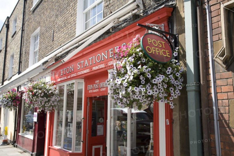 Stationers shop and post office, Eton, Berkshire, England, United Kingdom, Europe