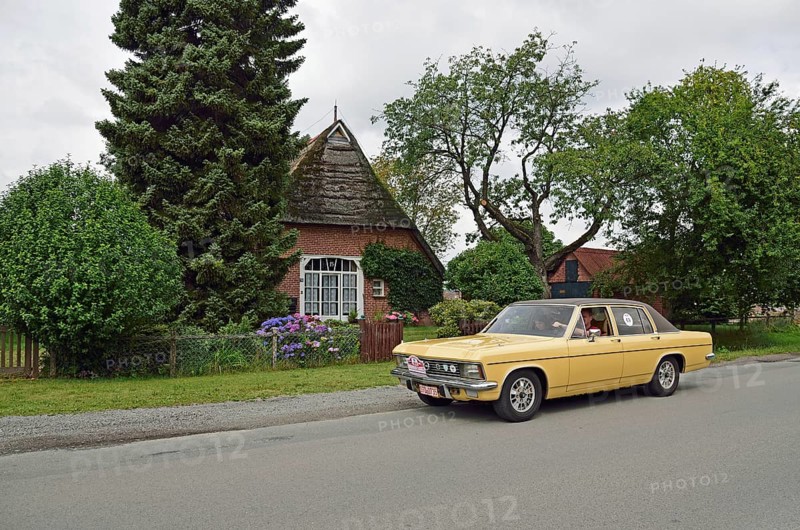 Europe, Germany, Lower Saxony, Lower Elbe Classics, classic car tour, Opel Diplomat, year 1976, Europe