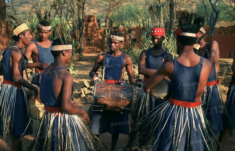 Musicians and dancers from the Siddi community India . They are ready to perform their traditional dance. Siddi are an ethnic group in India and Pakistan. Most of them are the descendants of African slaves brought in India by Arab merchants