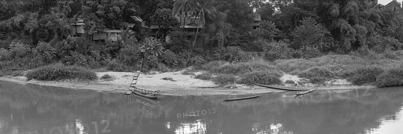 Banks of the Kam Khan River, Luang Prabang, Laos, Asia