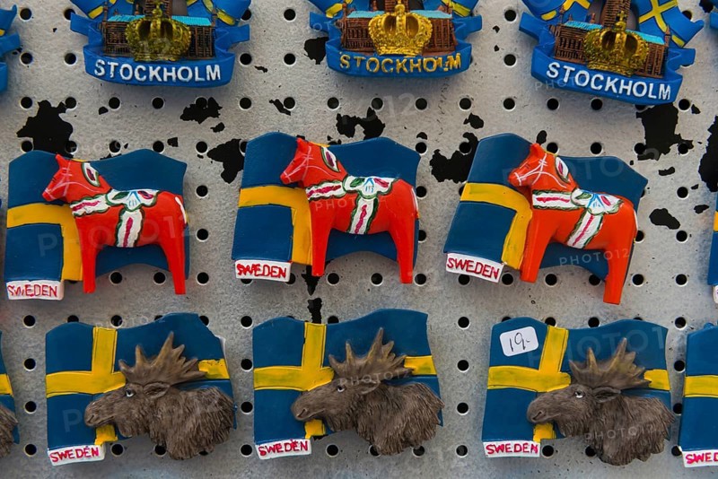 Fridge magnets, souvenir, souvenir, memory, travel, holiday, tourism, Scandinavia, Stockholm, Sweden, Europe
