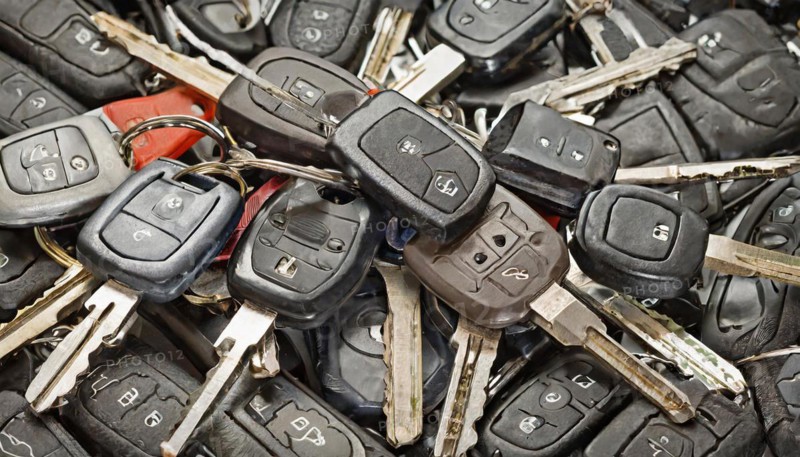 Symbol, many different car keys, AI-generated, AI-generated, AI generated
