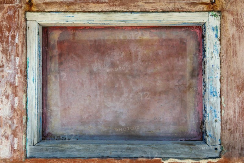 Stone wall with wooden frame as texture, graphic, graphic, texture, background, window, window frame, frame, framed, text field, colour, old, dilapidated, flaked, pale, pastel, design, retro, spatial, element, panel, blank, wall paint, picture, mural, plaster wall, clay plaster, pale, faded, earthy, red, blue, wood, clay, clay building, house wall, building material