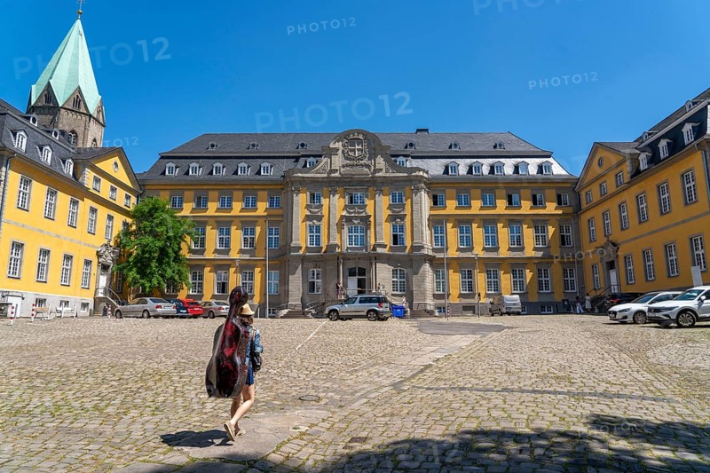 Folkwang University of the Arts, Essen-Werden, in the south of the city, North Rhine-Westphalia, Germany, Europe