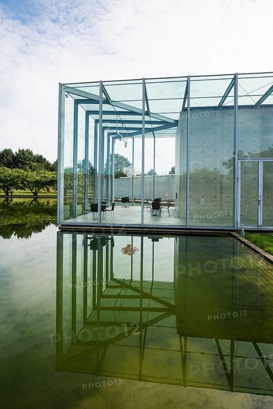 Art Museum and Langen Foundation, architect Tadao Ando, near Neuss, North Rhine-Westphalia, Germany, Europe