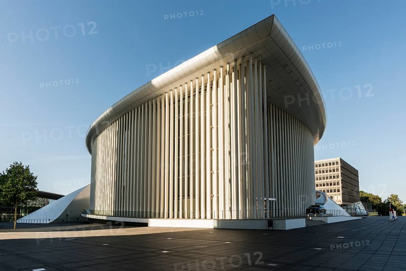 Philharmonie, by Christian de Portzamparc, Place de l'Europe, Plateau de Kirchberg, Luxembourg, Luxembourg City, Luxembourg, Europe