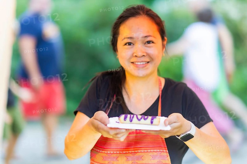 31st Elbhangfest, Wine Village Loschwitz, Filipino specialities by Armi Azula Dittrich, 31st Elbhangfest, Dresden, Saxony, Germany, Europe