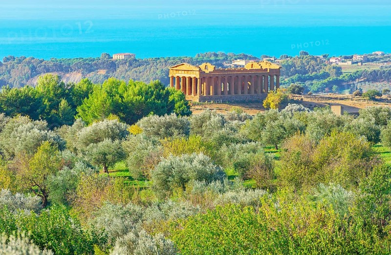 Concordia temple, Valley of Temples, Agrigento, Sicily, Italy, Europe