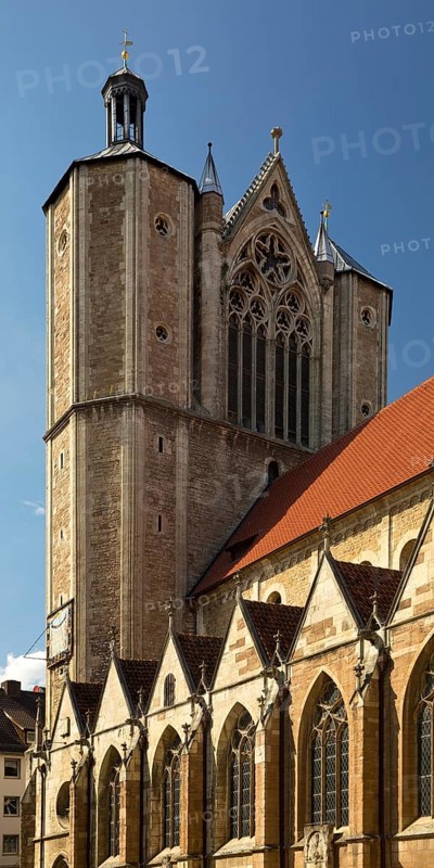 Cathedral, official name Evangelical Lutheran Cathedral Church of St Blasii in Braunschweig, Lower Saxony, Germany, Europe