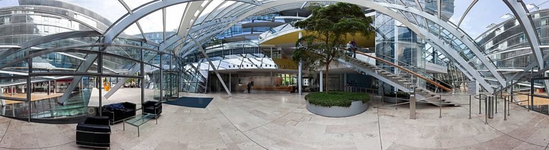 Nord LB Interior Panorama Hanover Germany