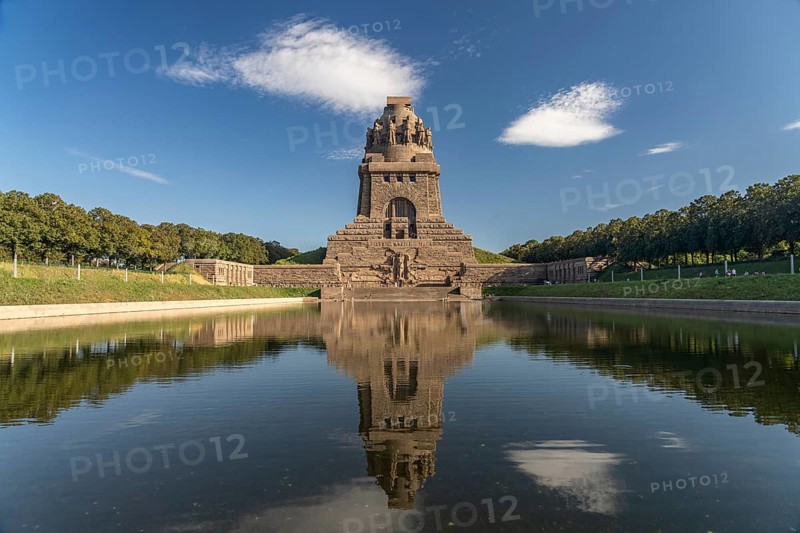 Monument to the Battle of the Nations in Leipzig, Saxony, Germany, Europe