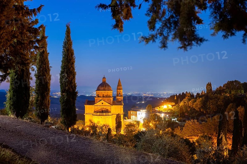 Church of Madonna di San Biagio, Montepulciano, Tuscany, Italy, Europe