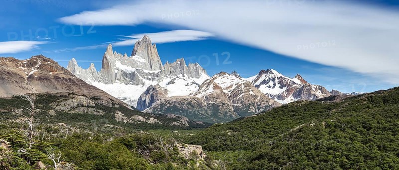 Mount Fitz Roy, Fitz Roy Viewpoint, Laguna de los Tres Trail, El Chaltén, Santa Cruz Province, Argentina, South America
