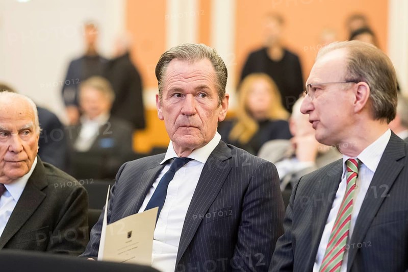 Mathias Döpfner (CEO of Axel Springer SE) at the awarding of honorary citizenship to Friede Springer in the Rotes Rathaus, Berlin, 26 February 2025