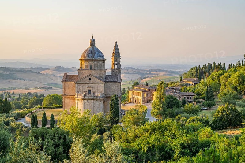 Church of Madonna di San Biagio, Montepulciano, Tuscany, Italy, Europe