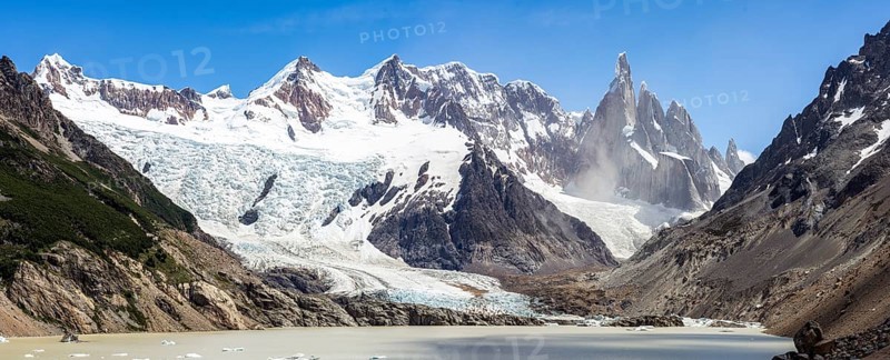 Mount Cerro Torre, Laguna Torre Trail, El Chaltén, Santa Cruz Province, Argentina, South America