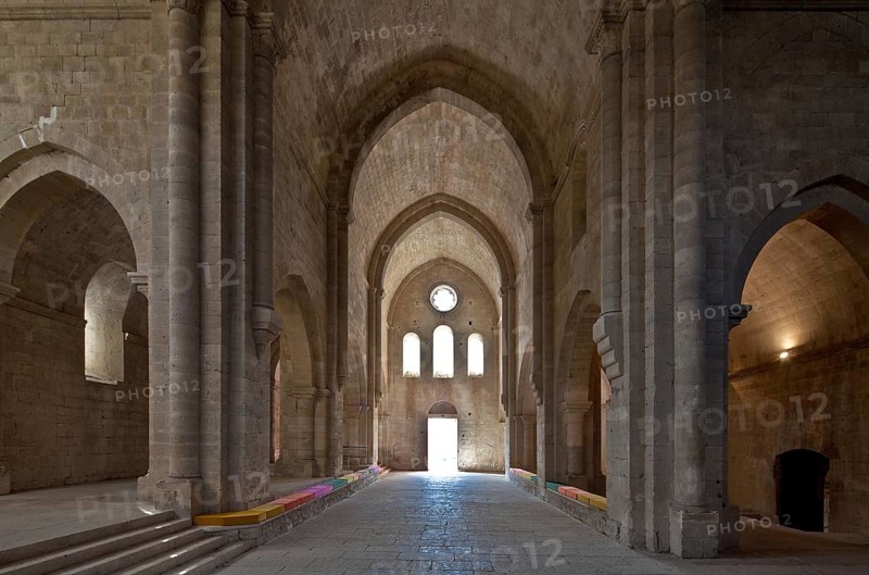 Cistercian monastery founded in 1144, church built 1175-1220, nave and aisles facing west, St., Sankt, Saint