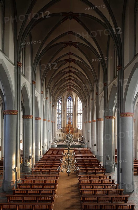 View from the organ loft to the east, St., Sankt, Saint