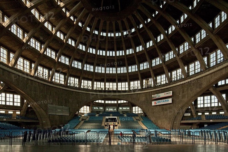 Hala Stulecia, (Hala Ludowa, or People's Hall) built 1911-1913 by Max Berg, overall planning of the site by Hans Poelzig
